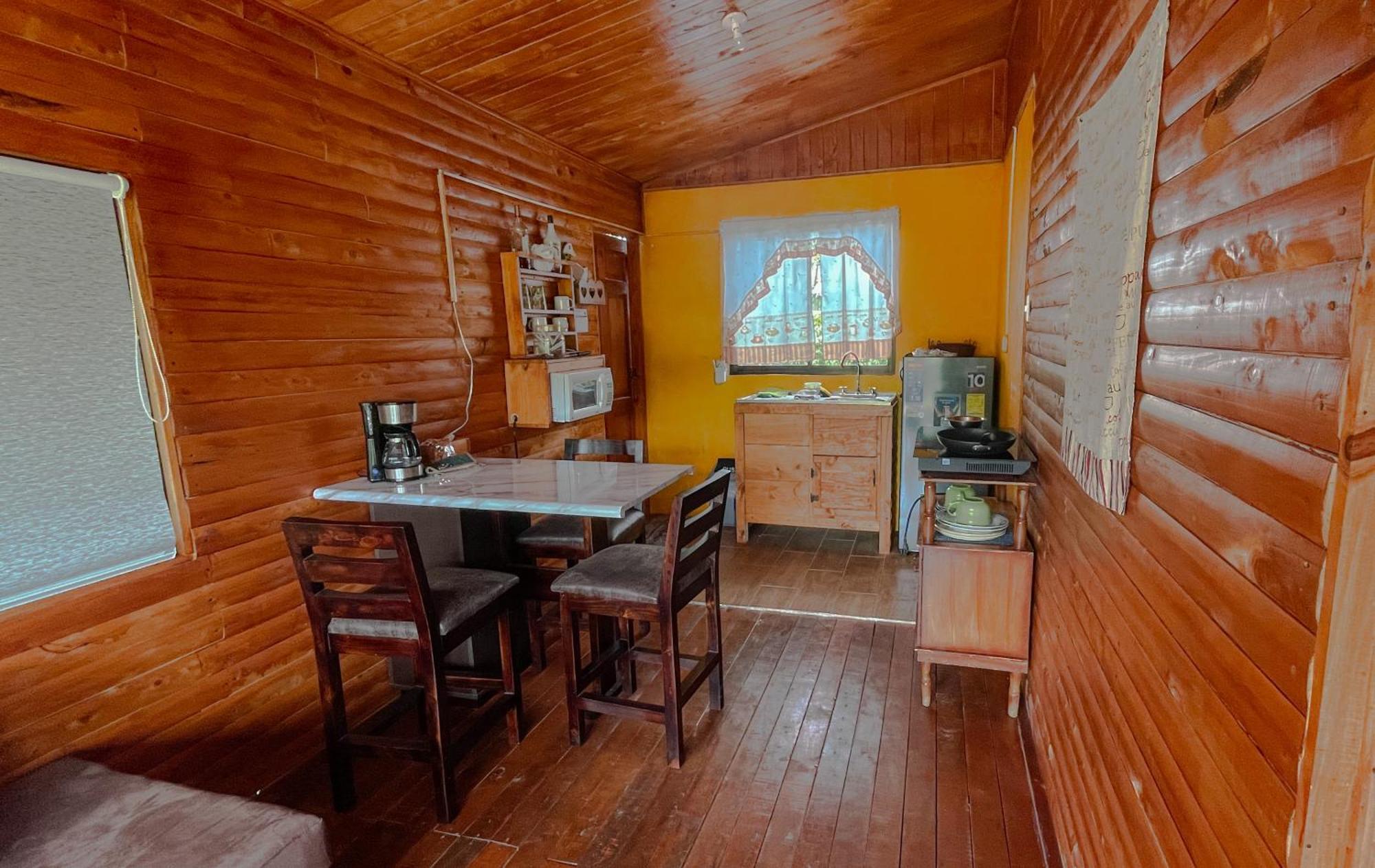 Cozy Woodcabin Santa María 外观 照片